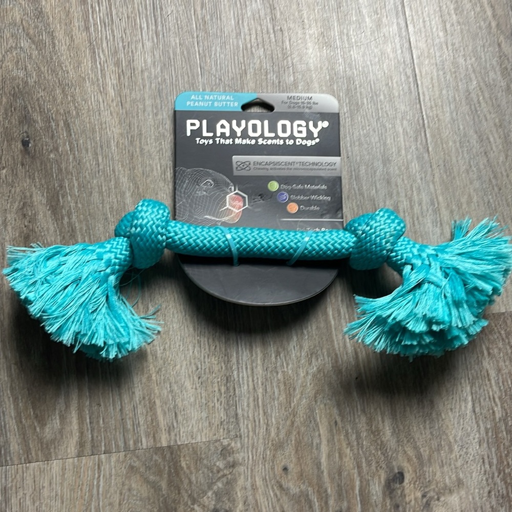 Playology Peanut Butter Flavored Dri-Tech Rope
